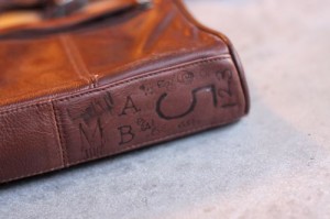 custom leather patch DIY