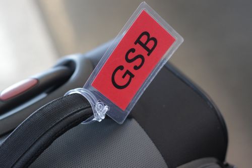 laminated luggage tags