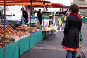 market in Argentan France