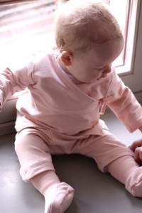 verbaudet pink baby clothes