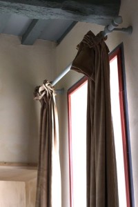 la cressonniere hallway curtains