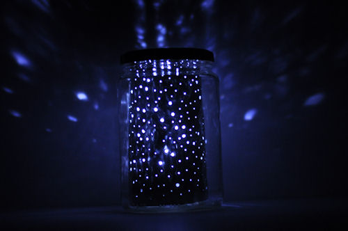 DIY Constellation Jar featured on top lifestyle blog, Design Mom