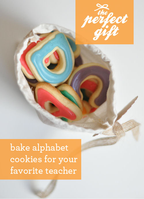 DIY Alphabet Cookies for Teacher
