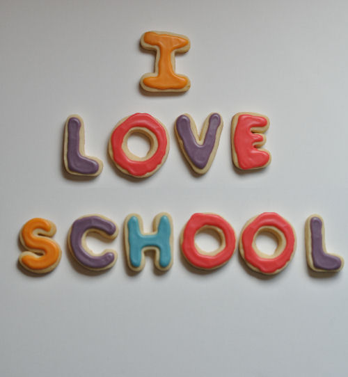 DIY Alphabet Cookies for Teacher