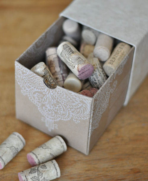 DIY: Carve wine corks into sweet stamps! via designmom.com