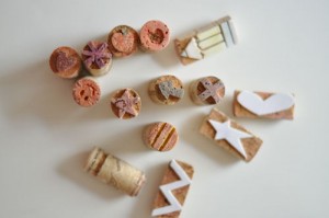 DIY: Carve wine corks into cute stamps! via designmom.com