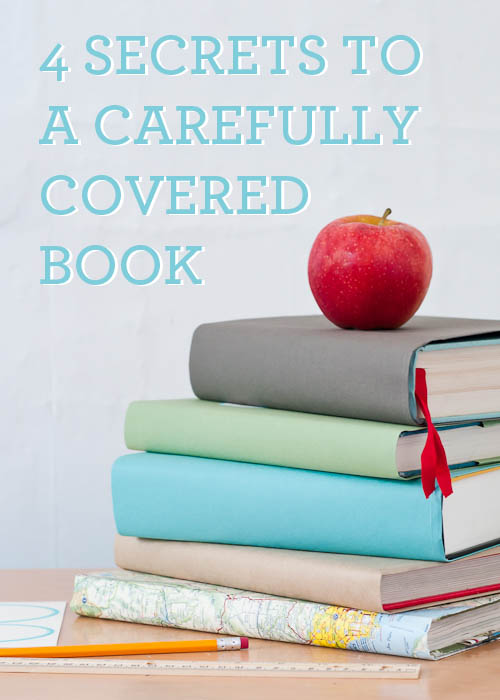 How to Cover a Book tutorial featured by popular lifestyle blogger, Gabrielle of Design Mom