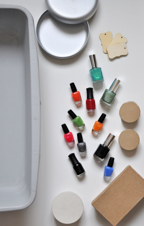 Nail Polish Marbling tutorial featured by popular lifestyle blogger, Gabrielle of Design Mom