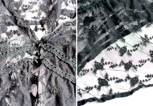lace details on underwear