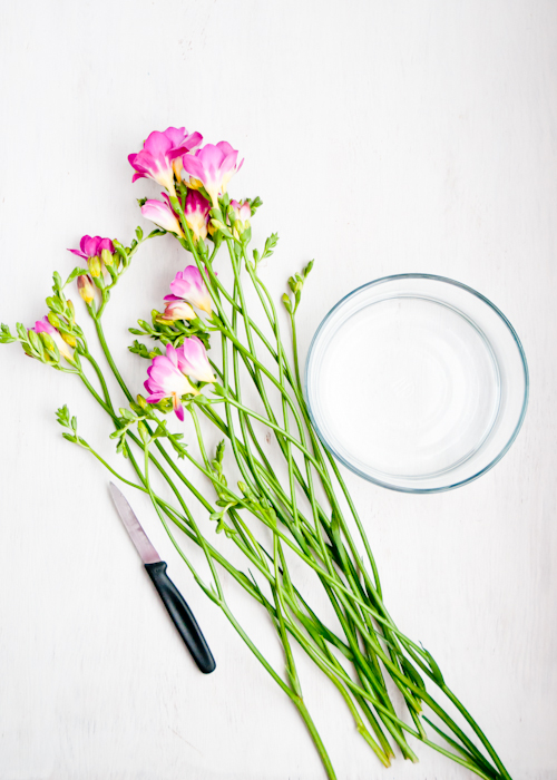 10 Secrets For Keeping Cut Flowers Fresh featured on top lifestyle blog, Design Mom