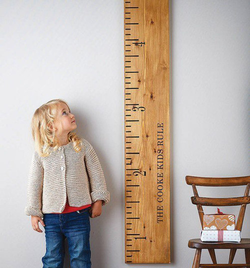 ruler height chart