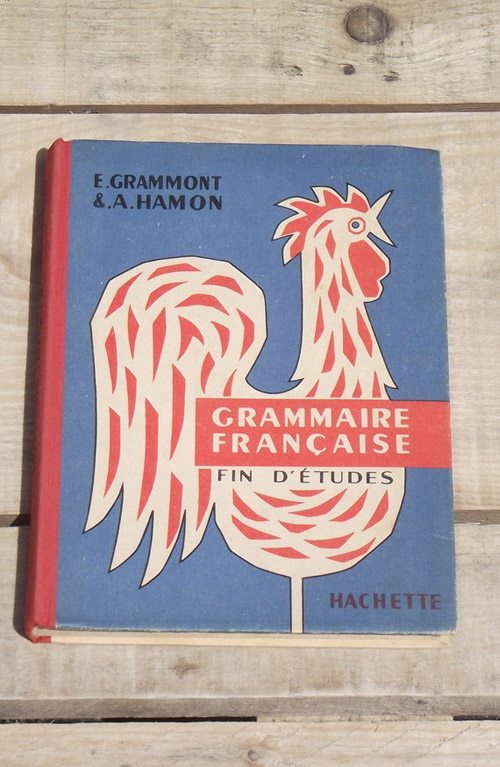 vintage French school book