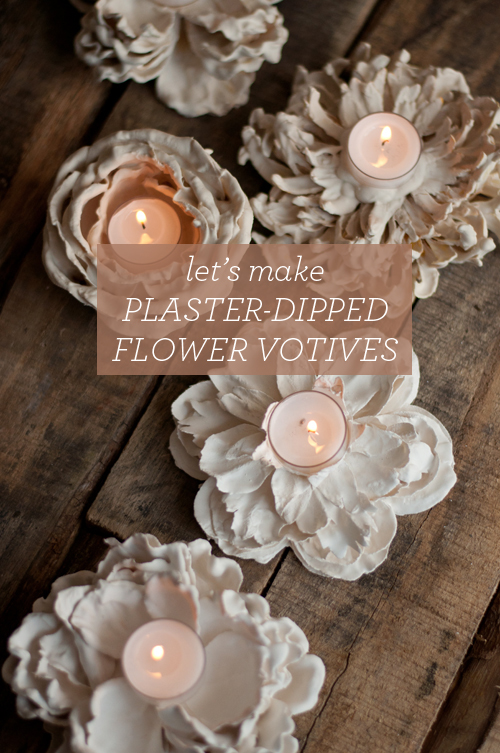 Plaster of Paris Flowers DIY featured by top lifestyle blogger, Design Mom