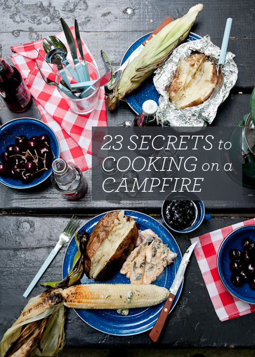 23 Secrets To Cooking on a Campfire featured by popular lifestyle blogger, Design Mom