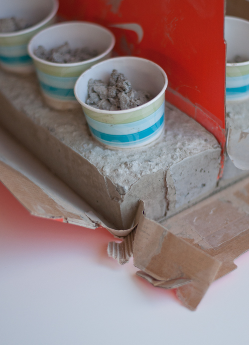 DIY Cement Candleholders   |   Design Mom