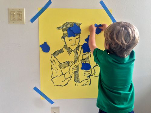 Policeman Theme Birthday Party Ideas  |  Design Mom