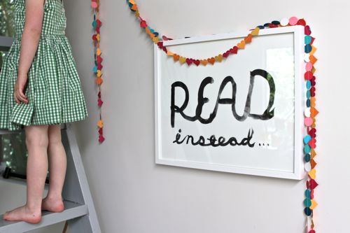 Turn a small, unused space into an inviting Reading Nook   |   Design Mom