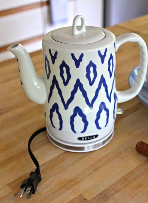 The best looking electric tea kettle.
