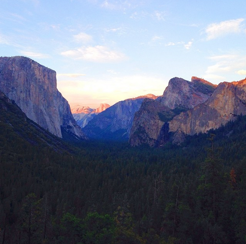 Yosemite Summer Sunset