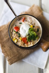 White Chicken Chili for the Slow Cooker | Design Mom