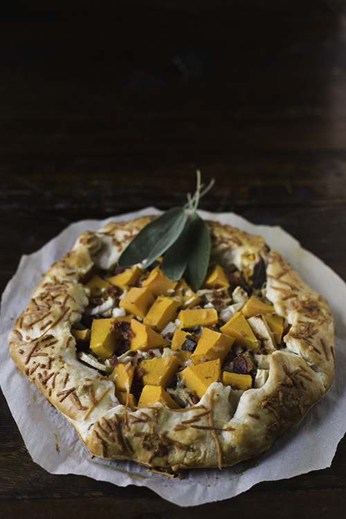 Make a Yummy Savory Butternut Squash Galette - Perfect for Fall | Design Mom