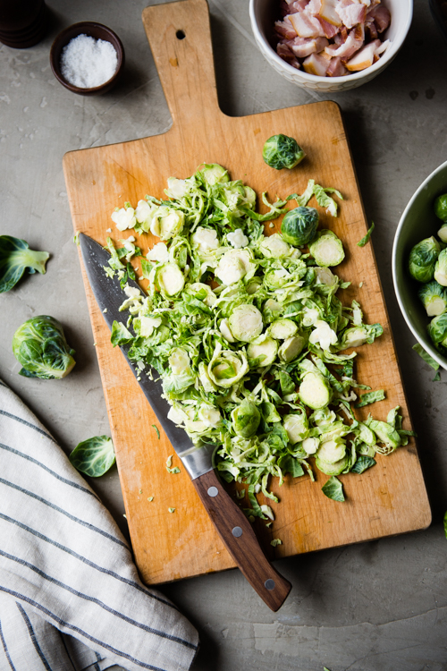 Thinly Sliced Brussels Sprouts for Shaved Brussel Sprouts Side Dish | Design Mom