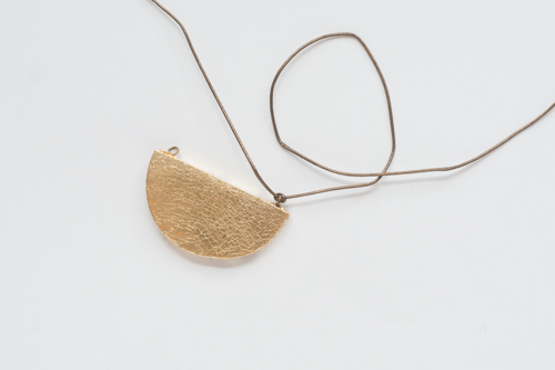 Half-Moon Pendant Necklace | Design Mom