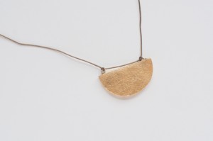 Half-Moon Pendant Necklace | Design Mom