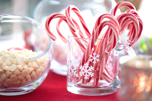 How to host a Hot Cocoa Bar. 4 Tips! - Way easier than a dinner party, you'll want to host a dozen of these this month!