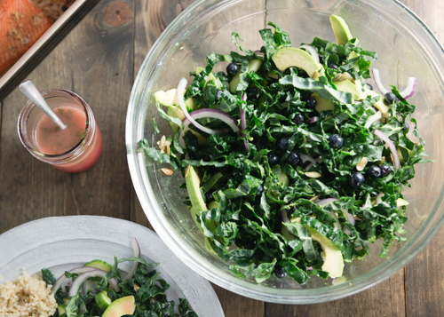 heart healthy kale salad