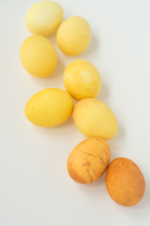 Easy Natural Dye Easter Eggs: Use Turmeric for Yellow