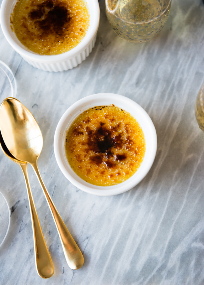 Creme Brûlée for two recipe. For NYE!