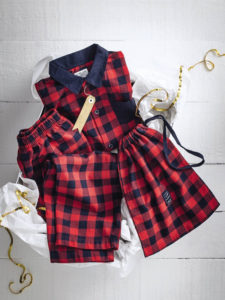 Best 100% Cotton Christmas Pajamas featured by top life and style blog, Design Mom