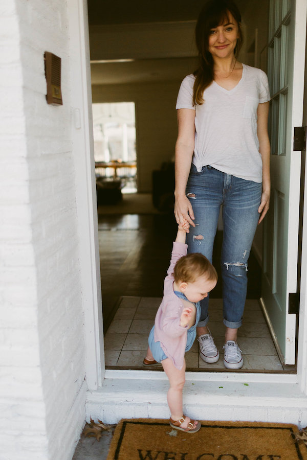 Living With Kids: Paige Posladek featured by popular lifestyle blogger, Design Mom