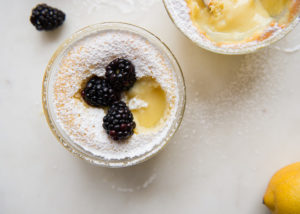Dessert For Two: Fluffy Lemon Pudding | DesignMom.com