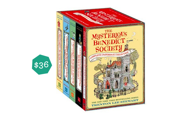 Top Gifts for Tweens ditampilkan oleh blog top, Design Mom: image of Mysterious Benedict Society Book Set