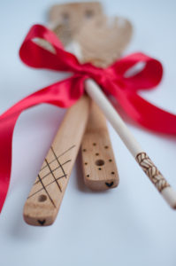 Gorgeous Handmade Gift Ideas featured by top US lifestyle blog, Design Mom: wooden spoons