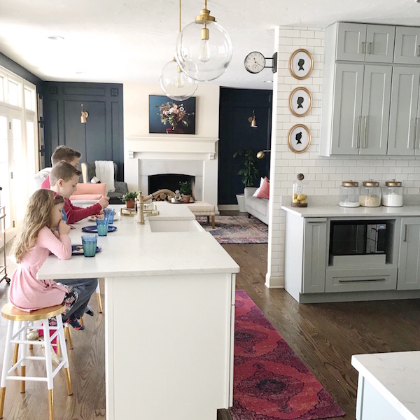 Living With Kids: Sara Davis featured by popular lifestyle blogger, Design Mom