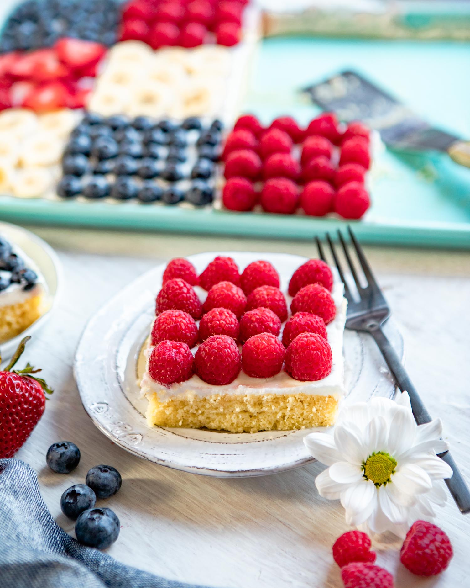 Recipe: Yogurt Lemon Sheet Cake Kids Can Make All By Themselves featured by popular lifestyle blogger Design Mom