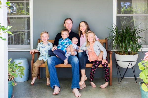 Living With Kids: Monica Packer featured by popular lifestyle blogger Design Mom