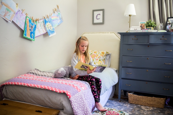 Living With Kids: Monica Packer featured by popular lifestyle blogger Design Mom