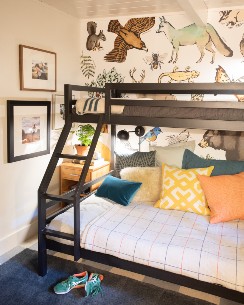 The Treehouse: boys room ideas featured by top design blog, Design Mom