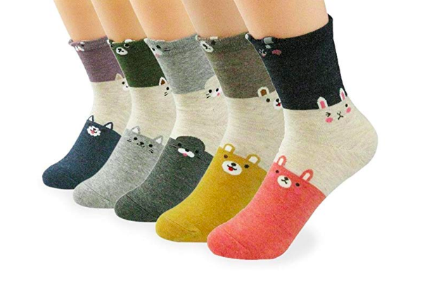 | Gifts for acquaintances featured by top US lifestyle blog, Design Mom: mixed pet socks