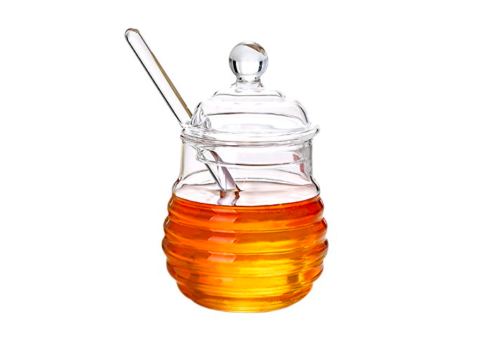 | Gifts for acquaintances featured by top US lifestyle blog, Design Mom: honeypot with dipper