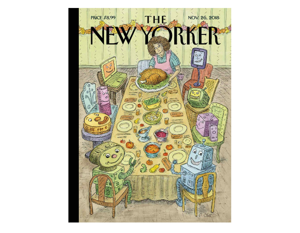 | Gifts for acquaintances featured by top US lifestyle blog, Design Mom: The New Yorker Magazine subscription