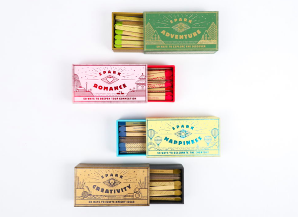 | Gifts for acquaintances featured by top US lifestyle blog, Design Mom: Spark matches