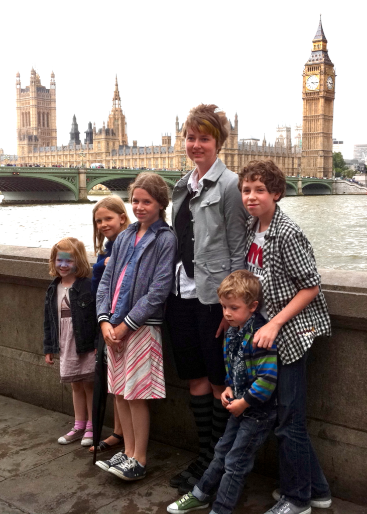 family trip to london visiting big ben